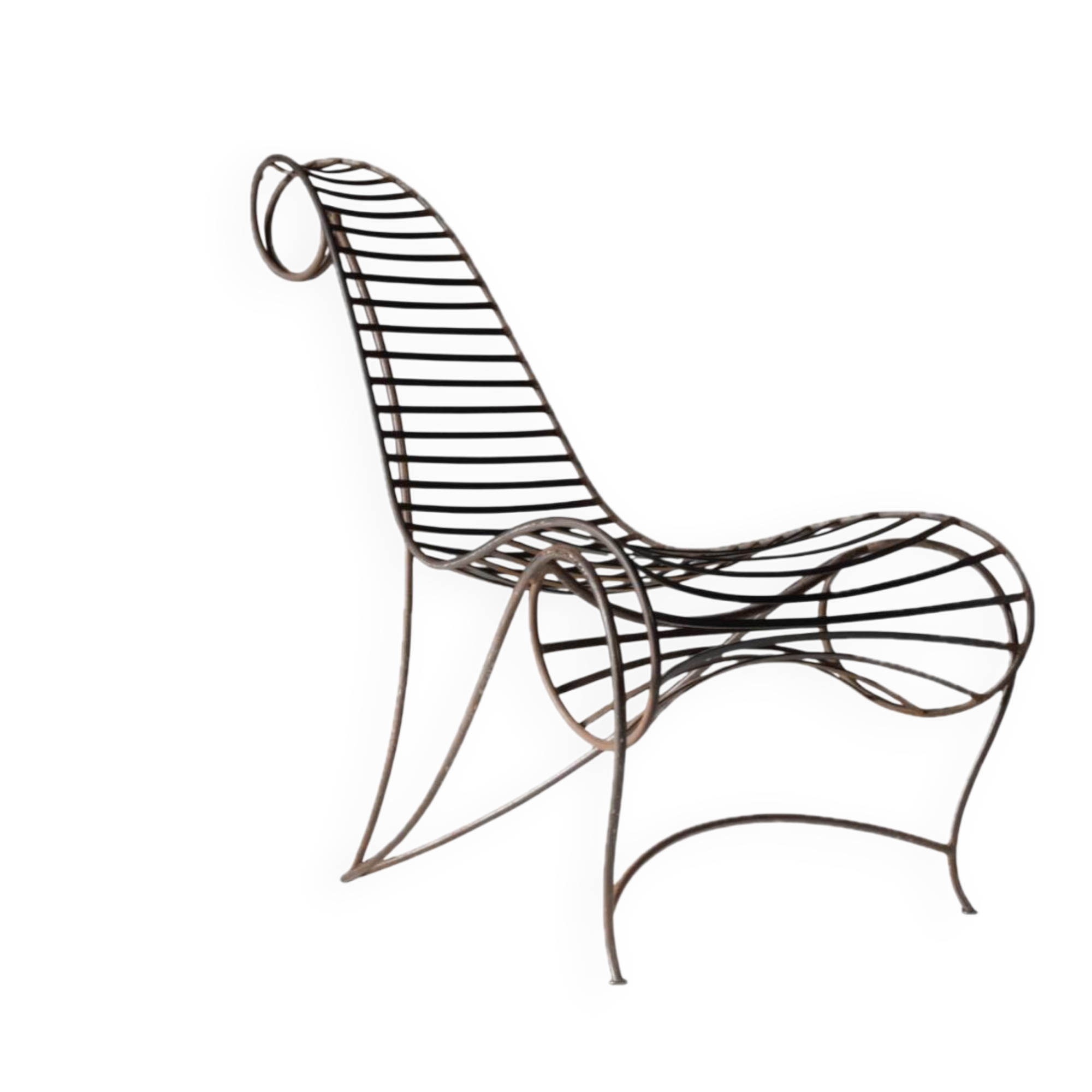 Spine chair by André Dubreuil, 1st edition