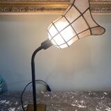 Mother-of-pearl tulip lamp