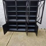 Furniture two body patina black industrial library