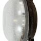 Black Industrial Cast Iron Wall or Ceiling Light from Elektrosvit, 1960s