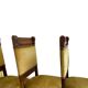 four Victorian dining chairs