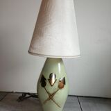 Lamp signed Louis Drimmer in earthenware