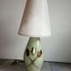 Lamp signed Louis Drimmer in earthenware