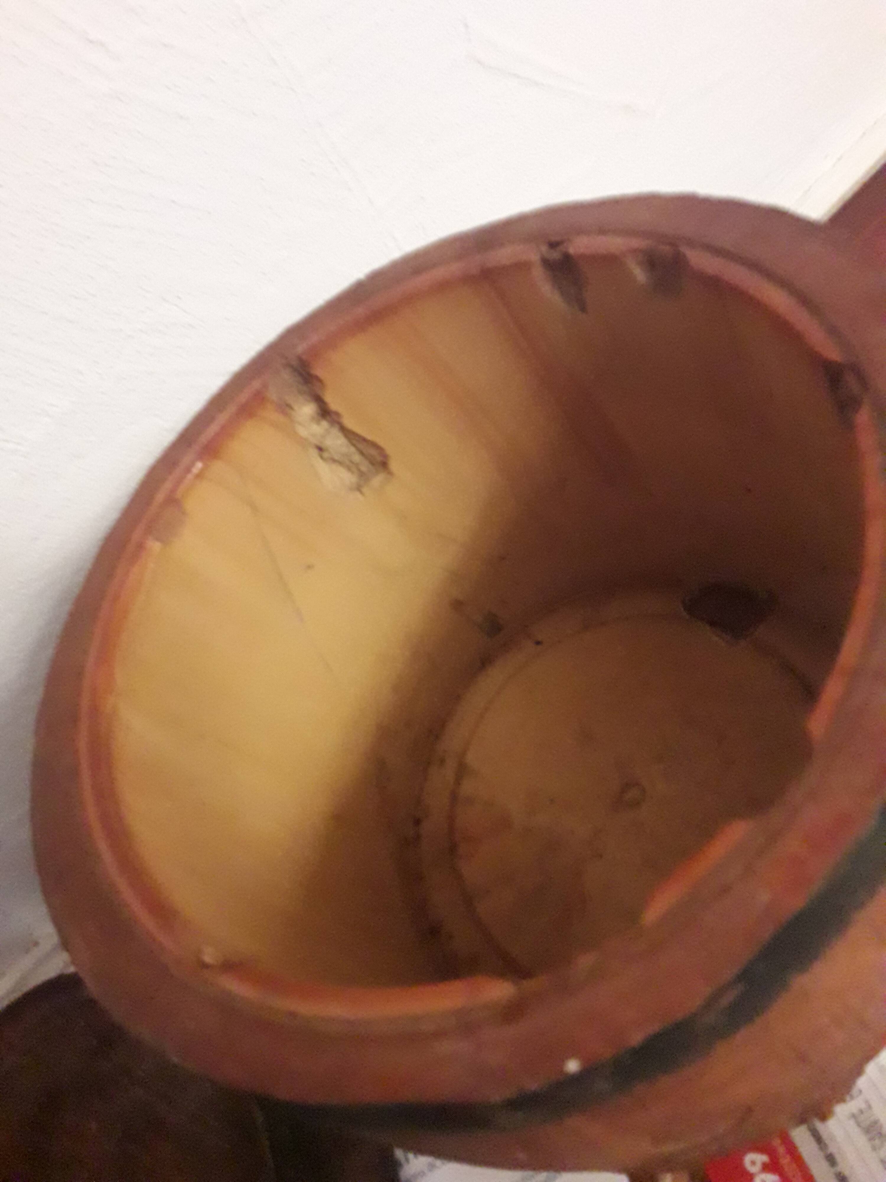 Ice bucket imitation biscuit barrel 1960