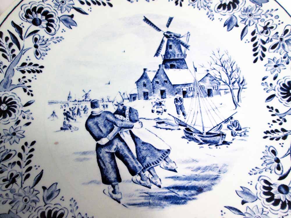 Decorative plates Delfts de Boch
