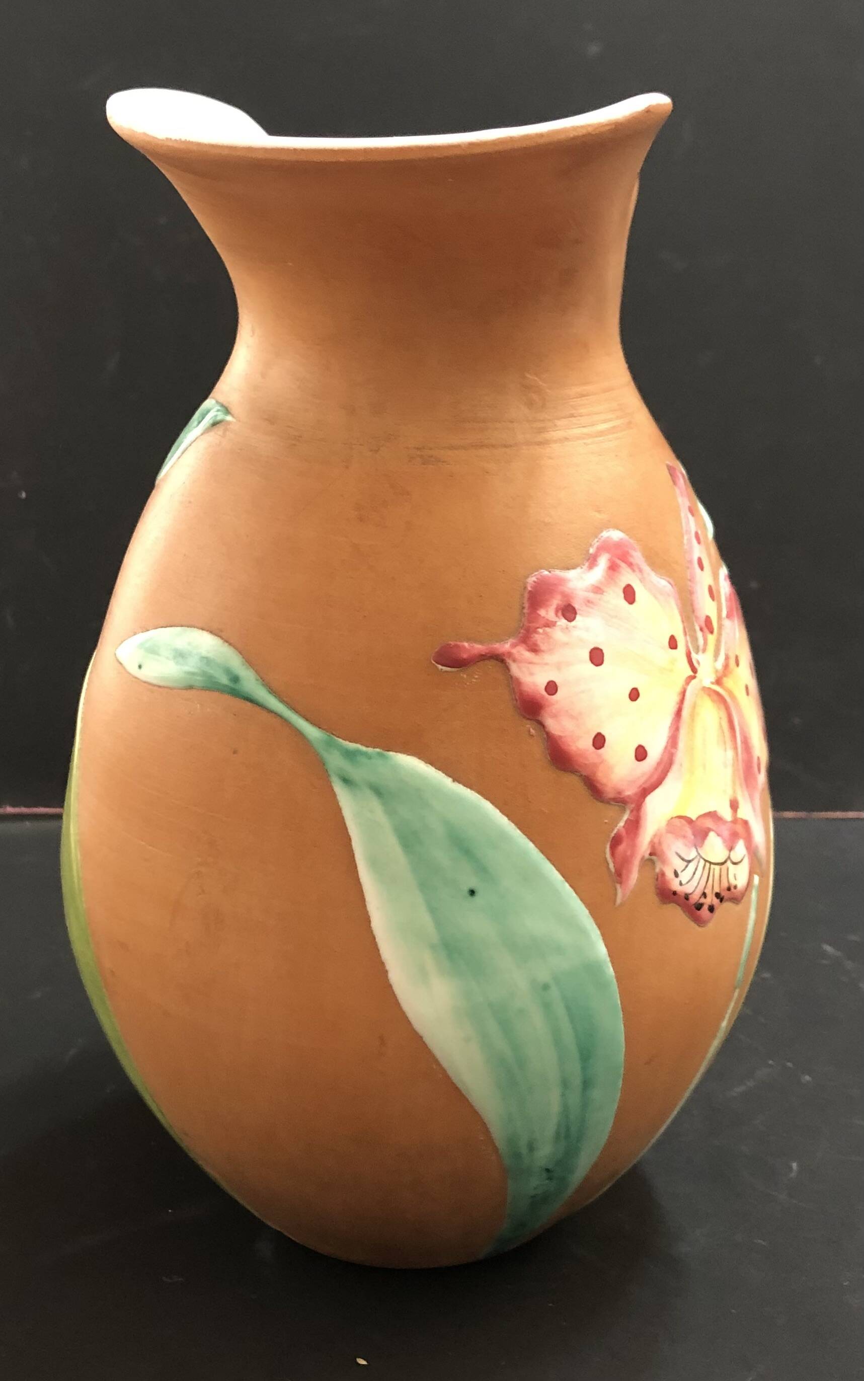 Ceramic pitcher vase by Fiamma, Italy