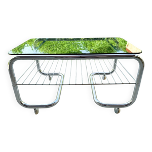 Table basse structure - verre