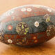 Vase en émail cloisonné et laiton 19ème siècle
