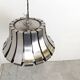 Mid-Century Steel Suspension Lamp by E. Martinelli for Martinelli Luce, Italy, 1960s
