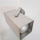 Applique spot en aluminium années 60