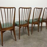 8 Charles Ramos chairs from the 50s