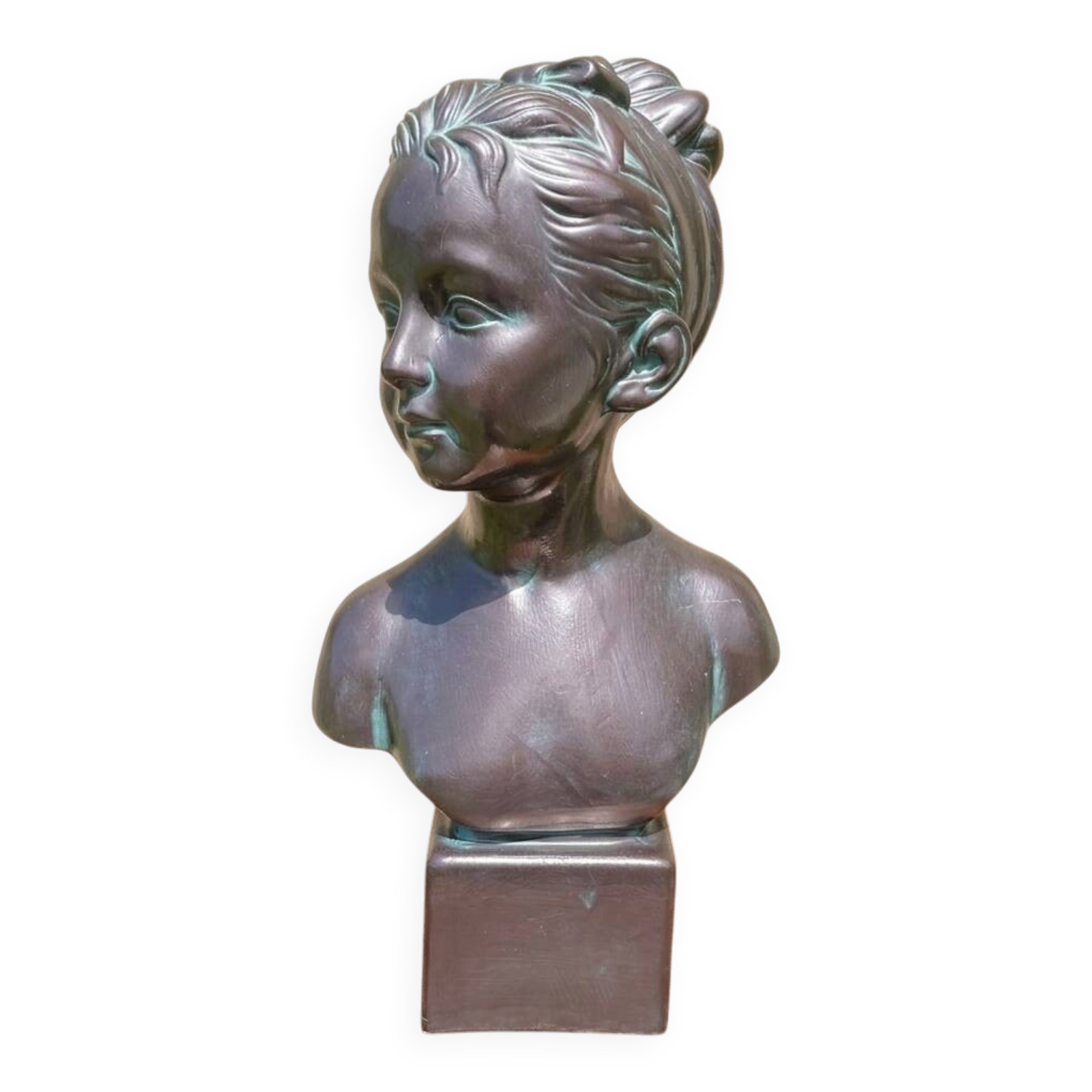 Large bust of Marie-Louise Brongniart (by Jean-Antoine Houdon)