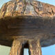 Tabouret brutaliste de chalet 