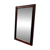 Miroir mural danois des années soixante au design épuré.