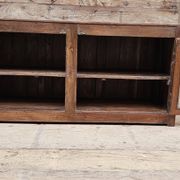 Buffet - glass TV cabinet in Burmese teak
