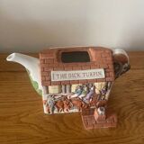 vintage earthenware teapot