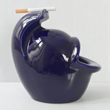 Cendrier baleine vintage 1960