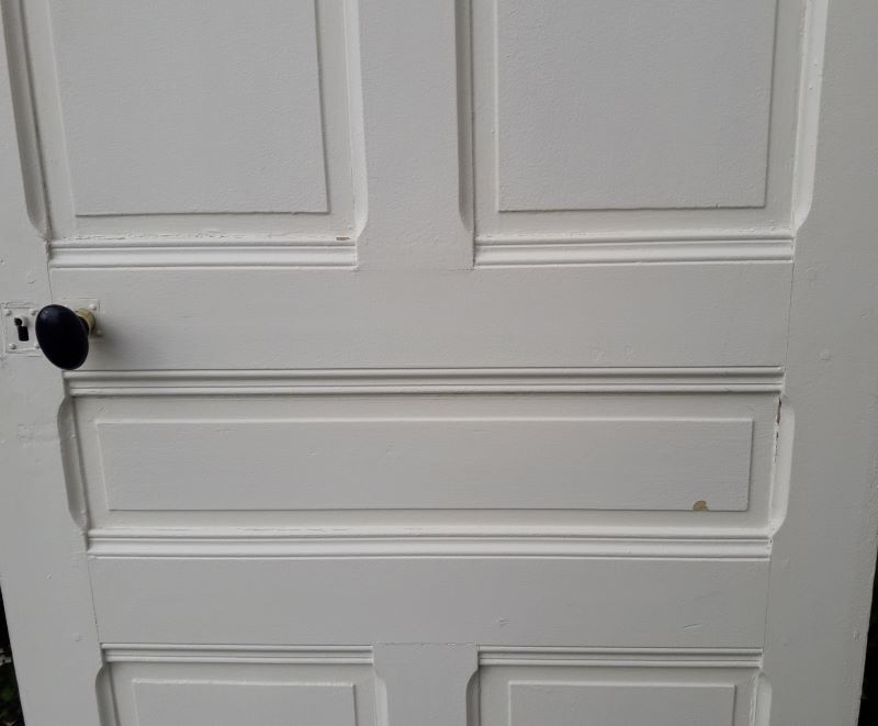 Communication door 81,8x217,7cm old molded