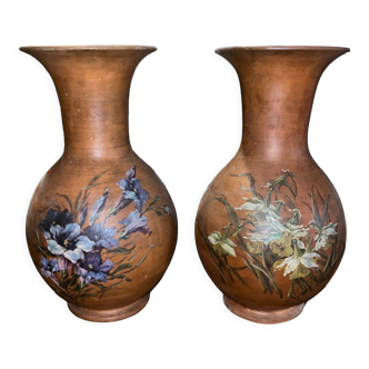 Vases en terre cuite