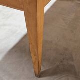 Grande table de ferme en sapin 1960