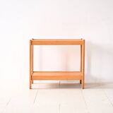 Scandinavian coffee table with double top