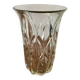 Large faceted flared art deco vase