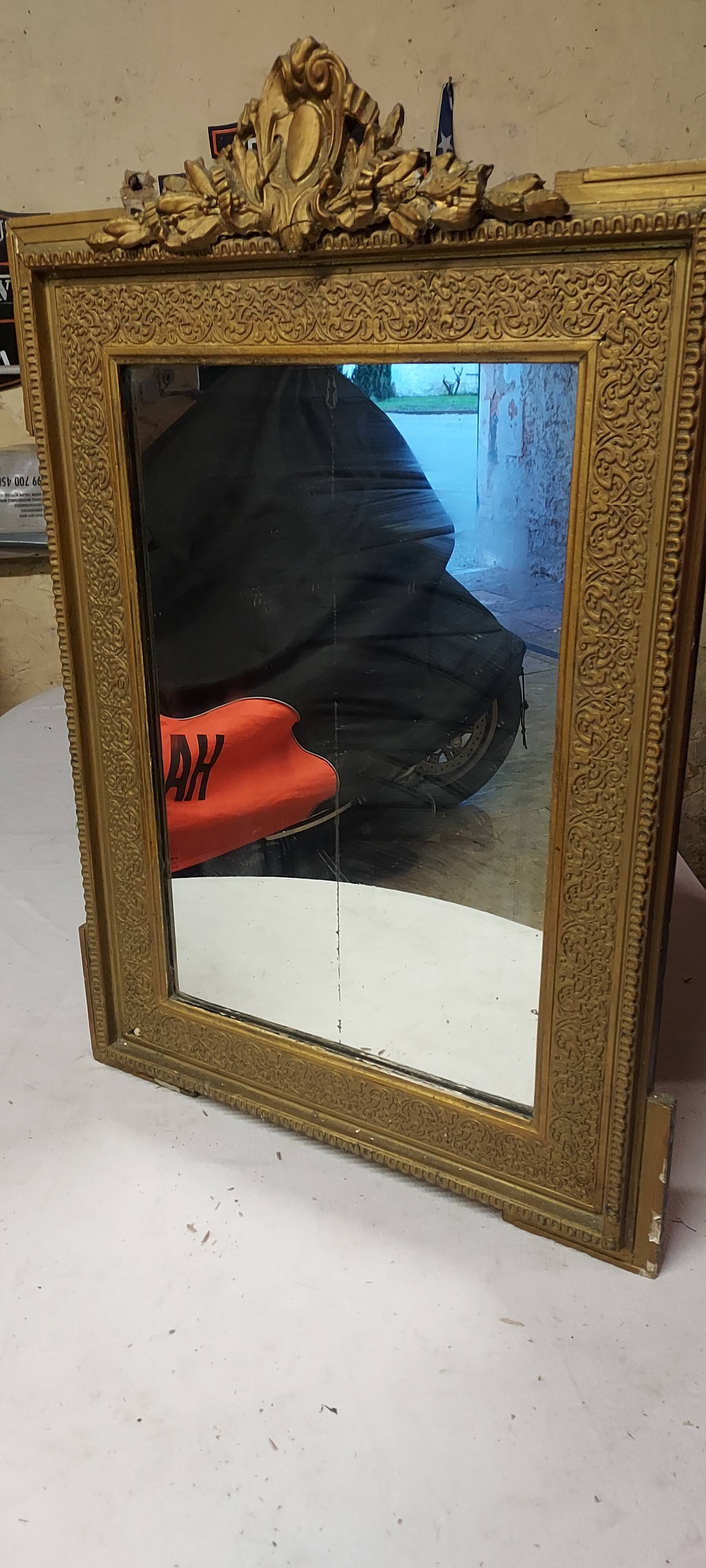 Louis XV style mirror