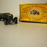 Matchbox models of yesteryear no.8 - scale model 1929 le mans bentley - series by lesney