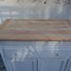 Buffet style Louis-Philippe in cherry wood – pearl grey & natural wood.
