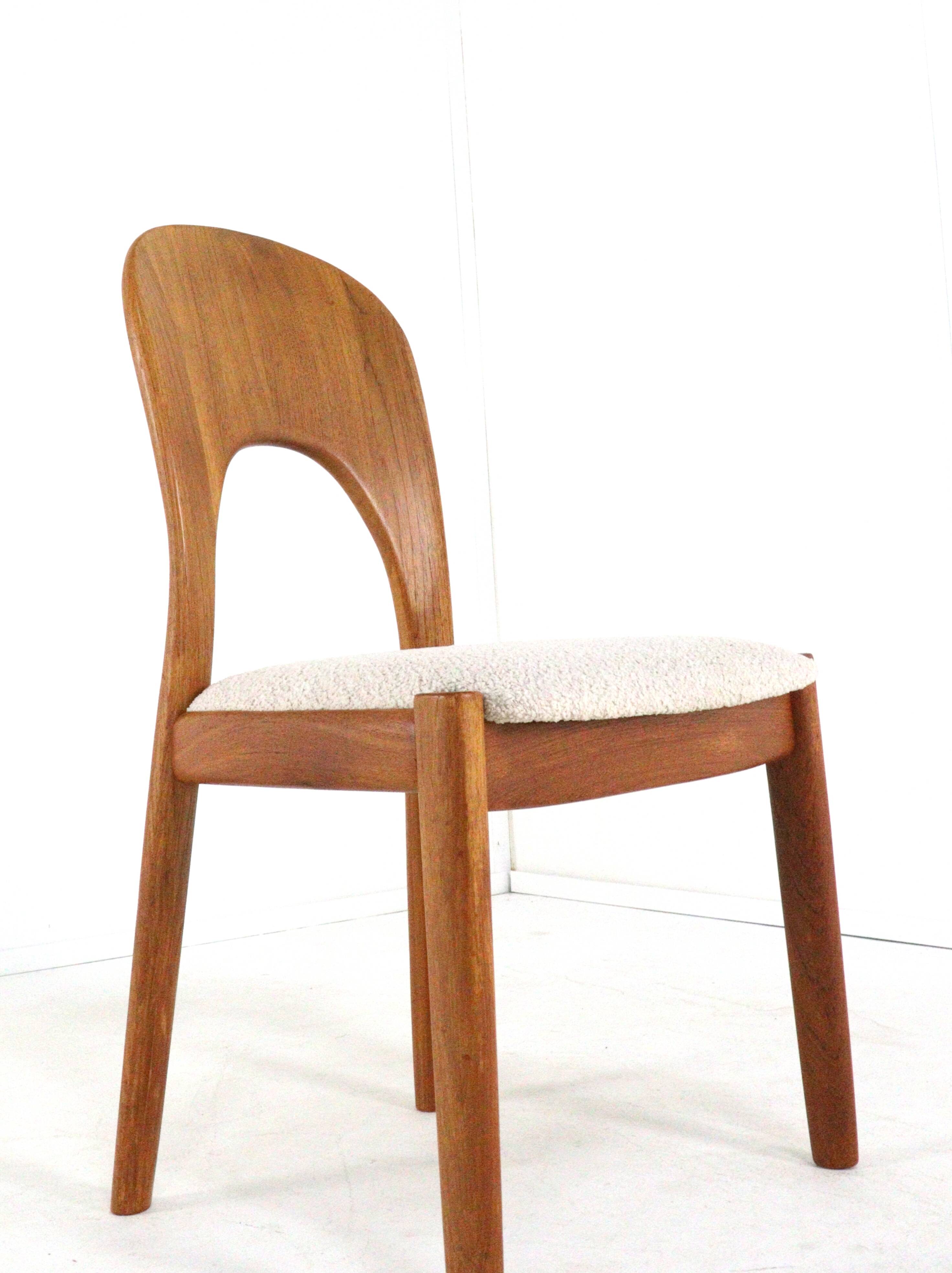 Set of 4 Koefoed Morten chairs 'Vinderup' - danish design teak