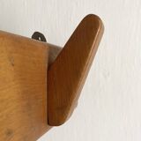Minimalist wall coat rack from the 40s-50s