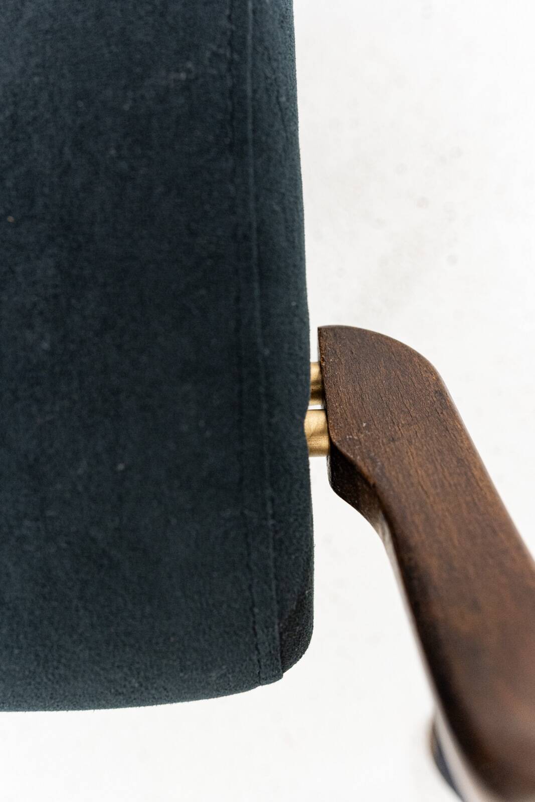 Black Armchair By Jaroslav Šmídek For Ton, Czechoslovakia, 1960’s