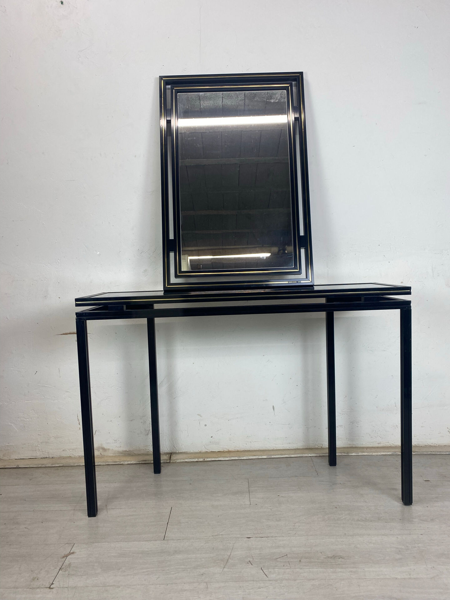 Console et miroir Vandel