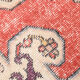 Tapis 4x7 classic red vintage, 126x227cm