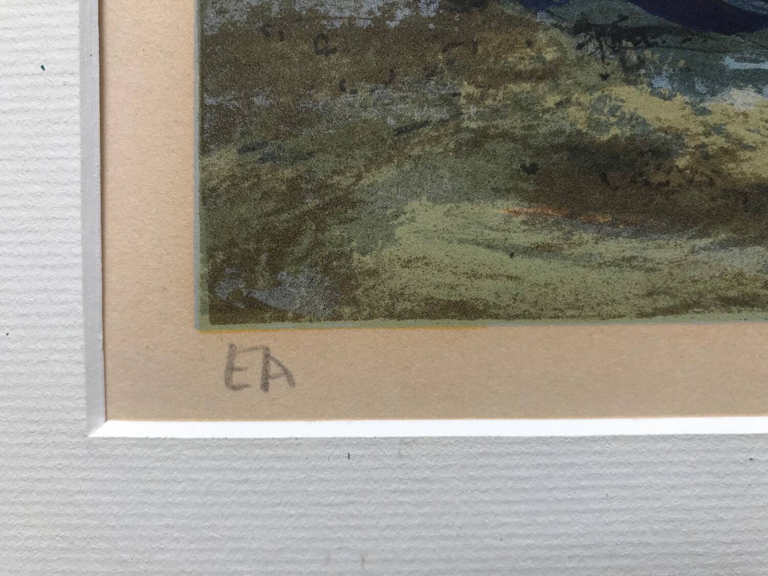 Wild coast. lithograph signed by georges laporte (1926-2000)