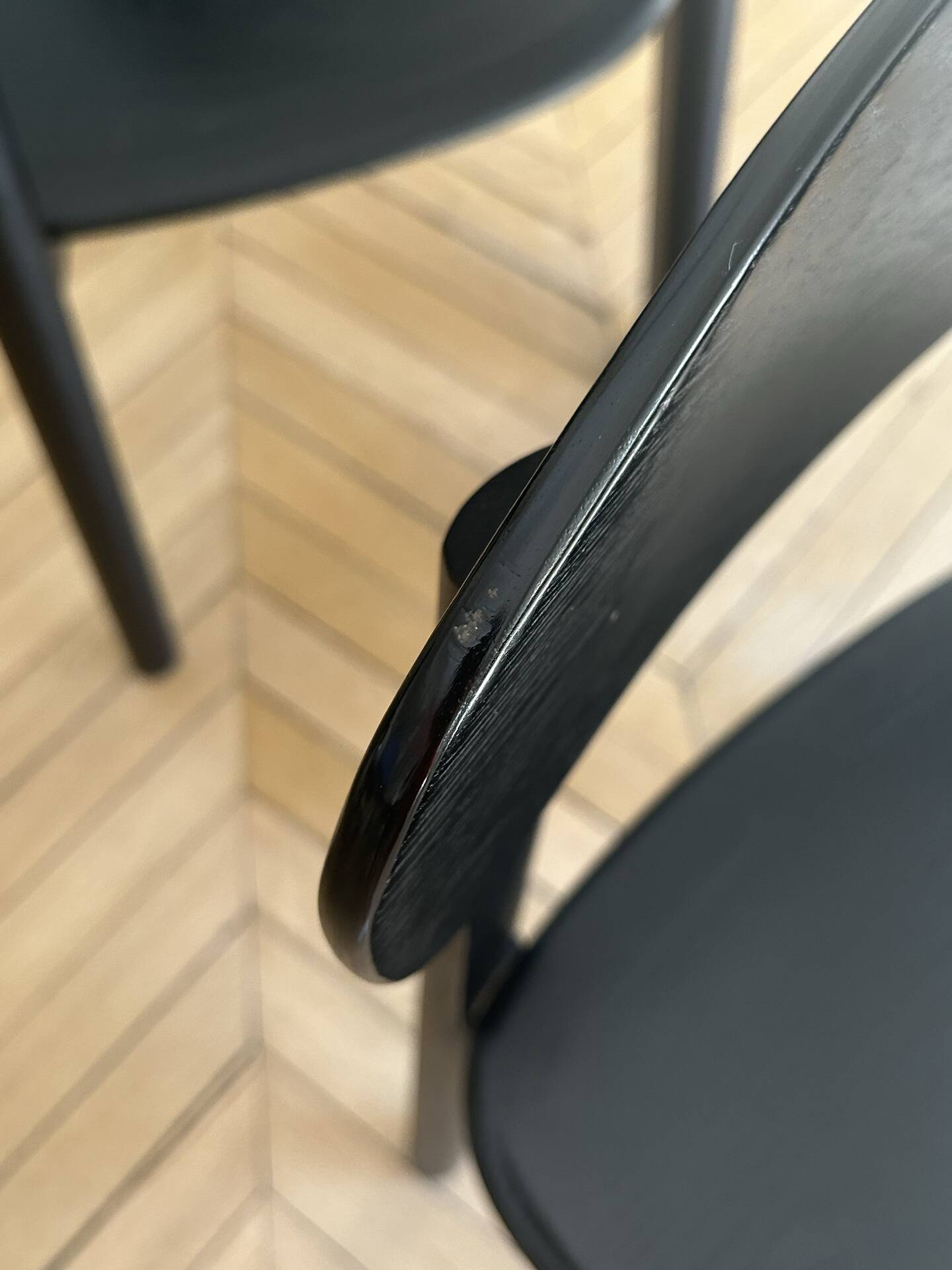 Fauteuil de table marais Emmanuel Gallina x AM.PM – chêne noir