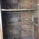 Solid wood wardrobe
