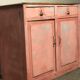 Commode rose vintage