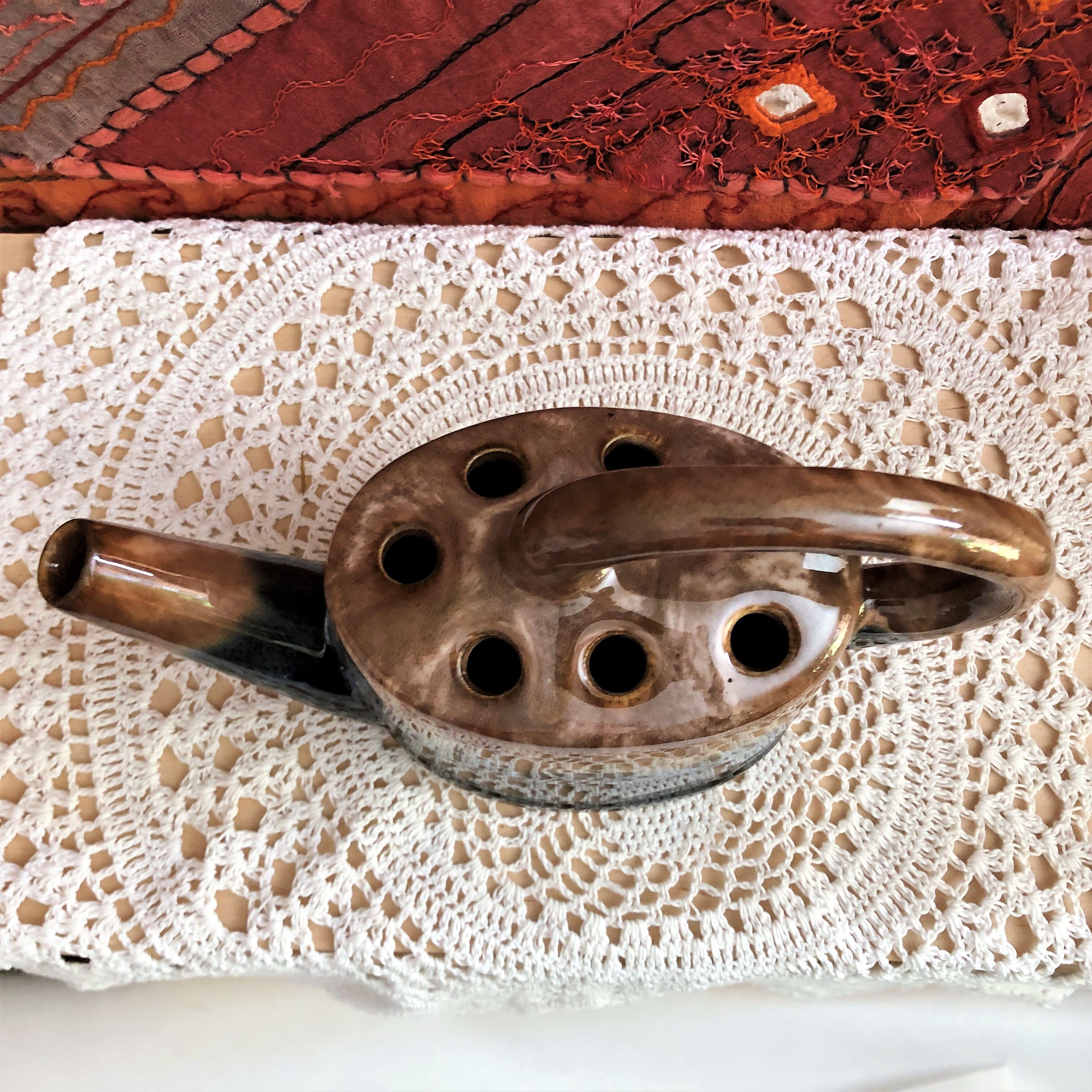 Vintage ceramic flower bouquet