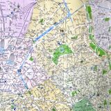 Map poster - Plan de Paris, 1981