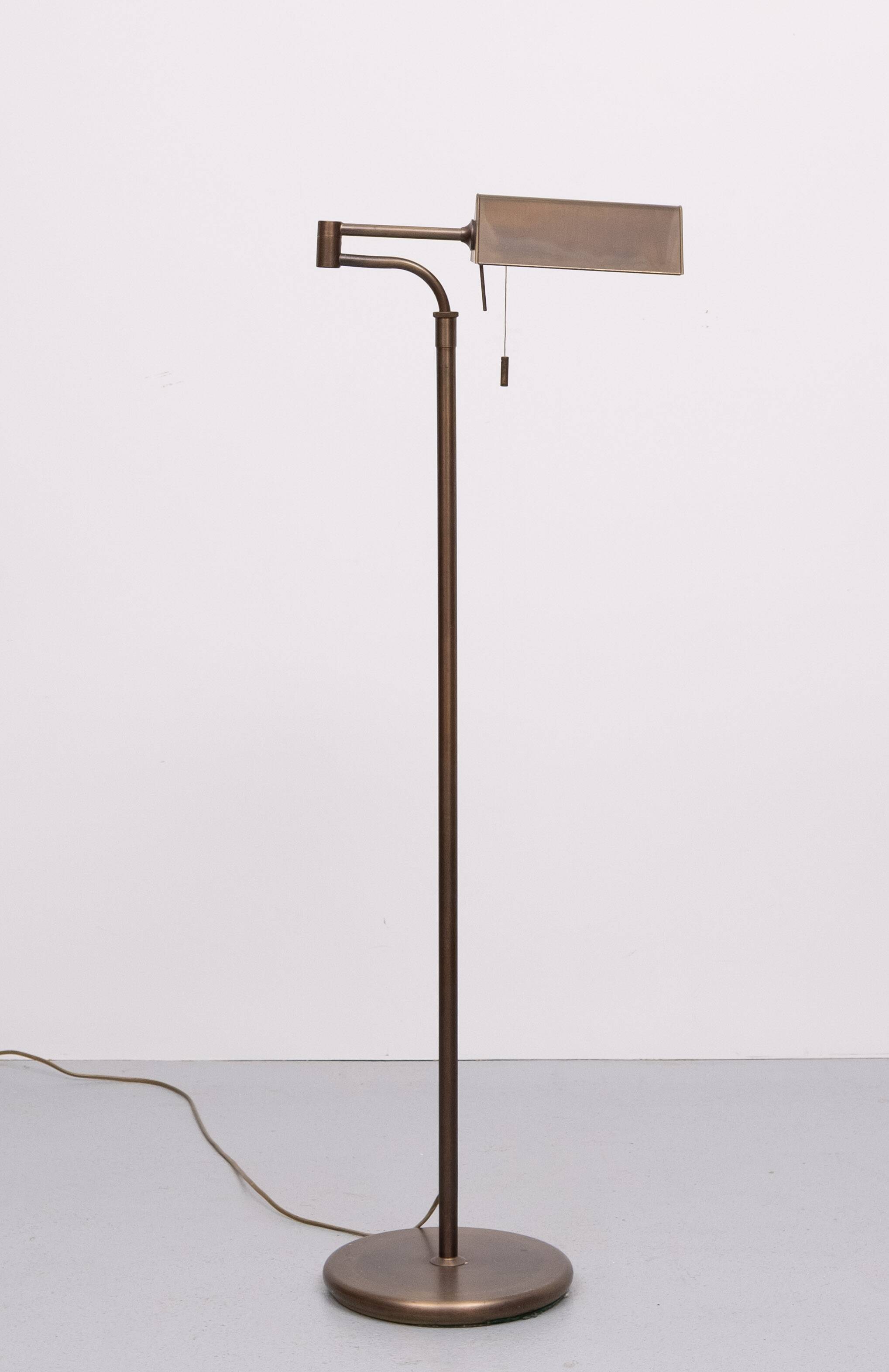 Adjustable library floor lamp, Germany, 1970s