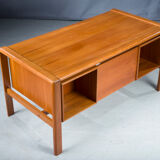 Teak Desk by H.P. Hansen Denmark - 1960s
