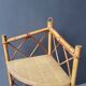 Old corner Wicker shelf