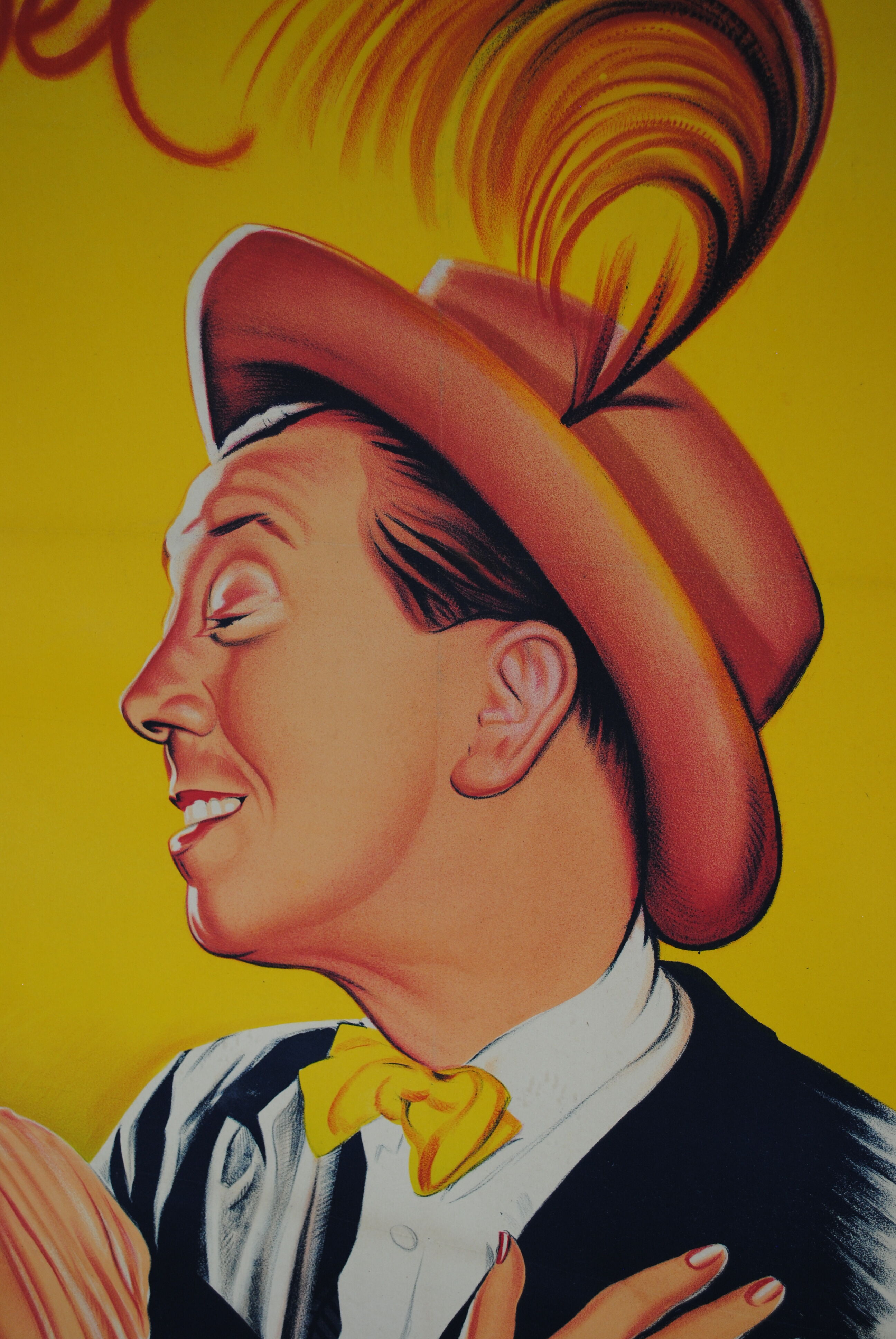 Casimir Fernandel's entoiled cinema poster