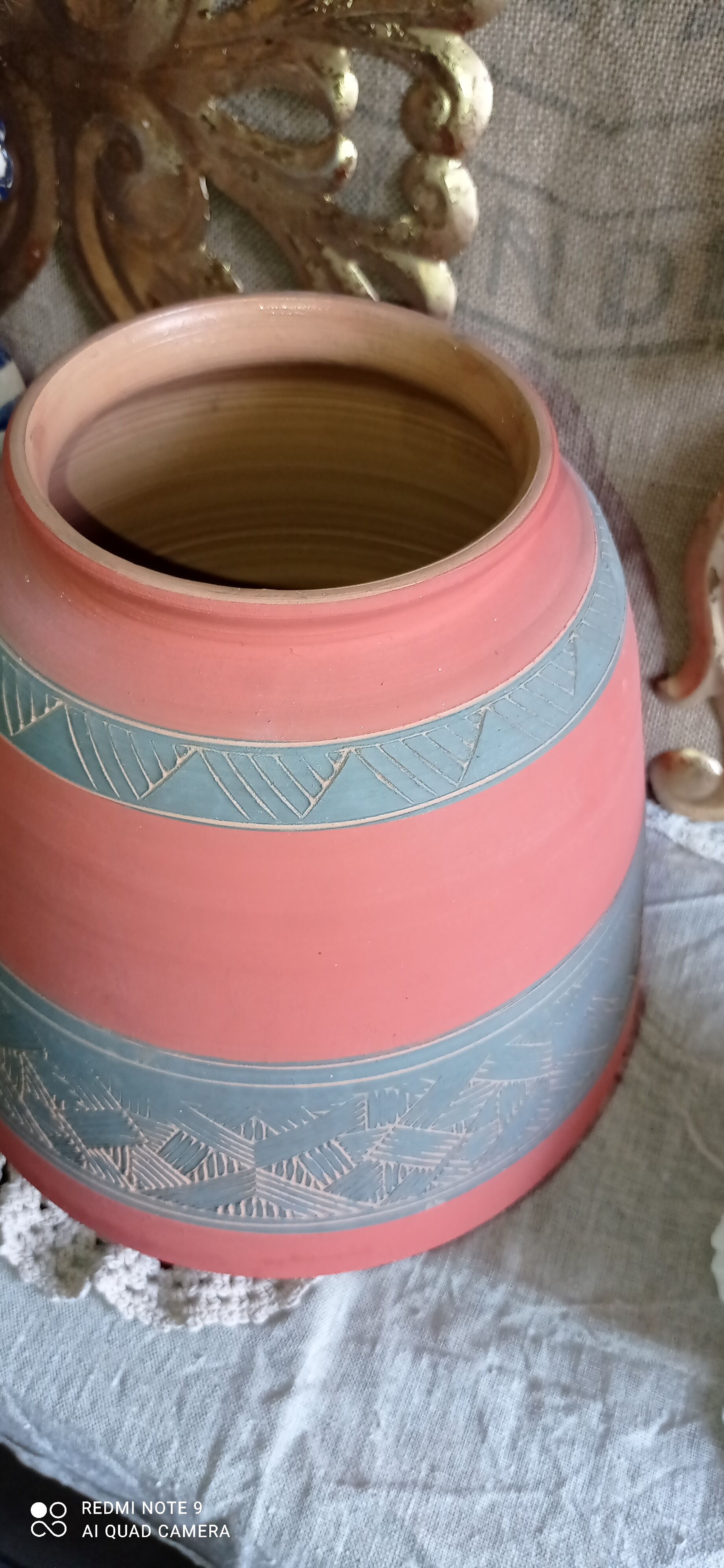 Sandstone vase