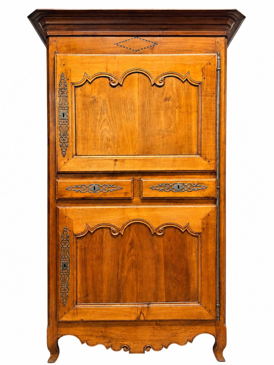 Bonnetière en merisier époque Louis XV
