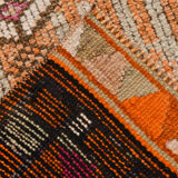 3x14 1960s Antique Vintage Runner Rug,84x427Cm