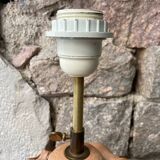 Terracotta “fruit basket” lamp base