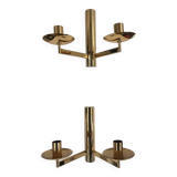 Pair of vintage Sciolari double wall lights