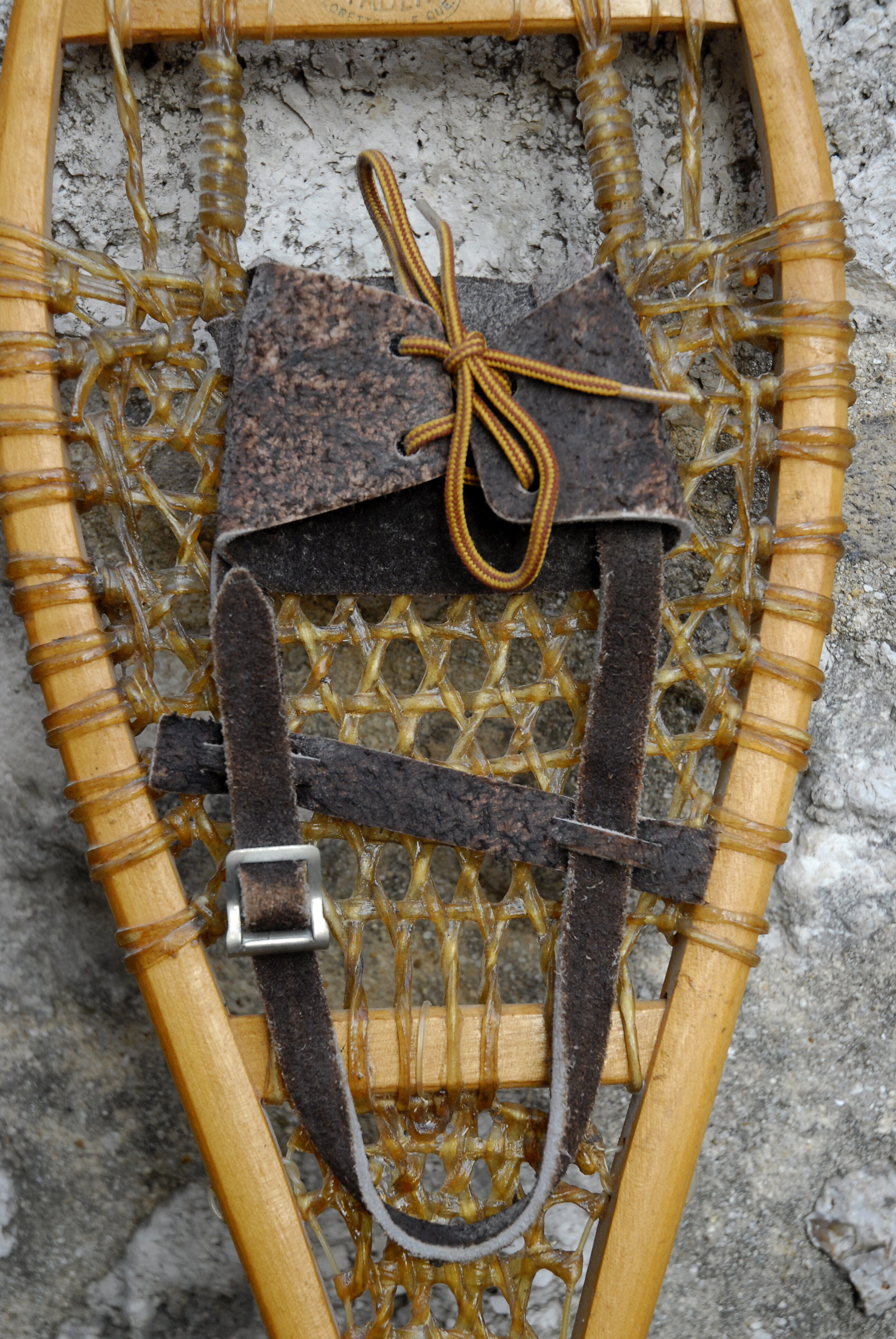 Snowshoes snow old mark Faber